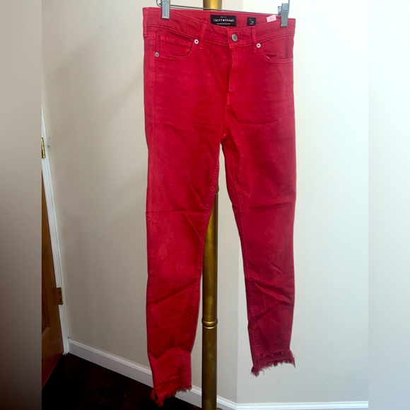 Lucky Jeans Ava Skinny Red Jeans - Picture 1 of 4